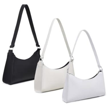 Imagem de kit 3 BOLSA FEMININA (PRETA+MARFIM+BRANCA)