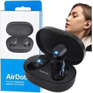 Imagem de Fone de Ouvido airdots 2 Sem Fio Bluetooth 5.0 Duplo TWS Compatível Com Redmi Airdots