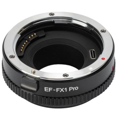 Imagem de Adaptador de montagem de lente de foco automático EF da VILTROX para câmeras Canon Sony Panasonic Nikon Fujifilm, EF-FX1, EF-FX1