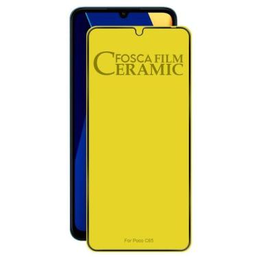 Imagem de 5 Películas Cerâmica Fosca 3D 9D Para Xiaomi Poco C65 Tela 6.74  - Cel
