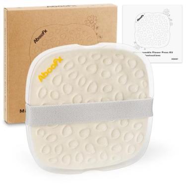 Imagem de Kit de prensa de flores para micro-ondas Aboofx Fast Drying 16x16 cm