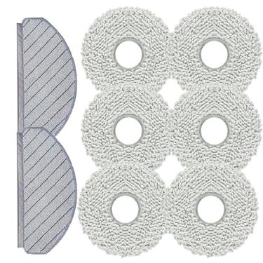 Imagem de Kit de Acessórios Cleptorize para Ecovacs Deebot T30S/T30S Combo/T30 Omni/T30 PRO OMNI/T30S AI, com 1 Escova Principal, 4 Filtros HEPA, 4 Escovas Laterais