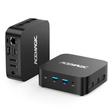 Imagem de ACEMAGICIAN Mini PC Vista V1 N95, Intel N95 de 12ª geração, 8 GB de RAM, armazenamento de 256 GB