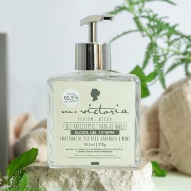 Imagem de Álcool gel 70% 350ml cubo TEA TREE LAVENDER E MINT