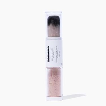 Imagem de DRMTLGY Fps Radiance Powder Médio/Bronzeado, Protetor Solar Mineral 30, Absorvente De Oleosidade, Pó Fixador Com Cor Translúcida, Proteção Uv Amplo Espectro, Vegano, Não Nano, 6,5G