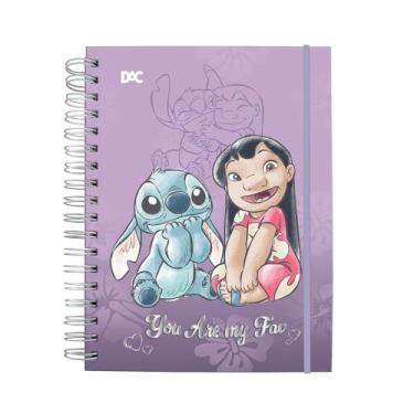 Imagem de DAC - Caderno Smart Colegial com 80 folhas (90g) Fechamento em Elástico - Stitch