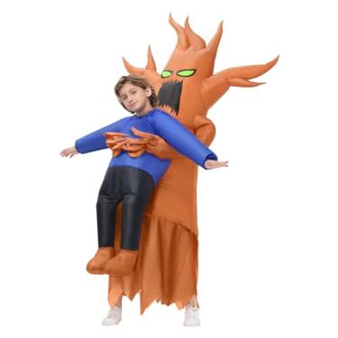 Imagem de Acekar Inflatable Costume Kids, Halloween Tree Abduction, Dead Tree Blow Up Costume for Girls Boys Cosplay Themed Parties