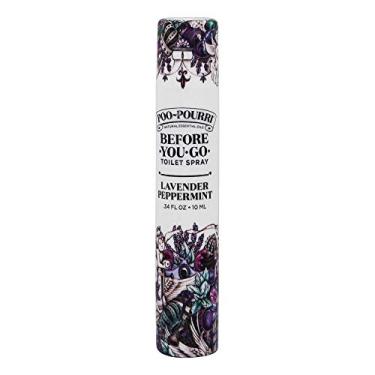 Imagem de Poo-Pourri Before-You-Go Spray de vaso sanitário, lavanda e hortelã-pimenta, tamanho de viagem 10 ml - lavanda, hortelã-pimenta e cítricos