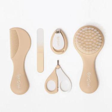 Imagem de Kit De Cuidados E Higiene Do Bebê 5 Peças Nude Petit Piá