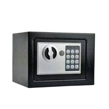 Imagem de Cofre com Senha Eletronica Digital Chave para Documentos Joias Armas de Fogo Medicamentos ideal para Residencias Escritórios