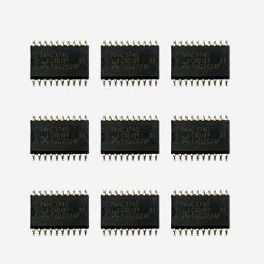 Imagem de Kit Com 100 Peças Circuito Integrado 74hc374d Smd Soic20