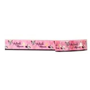 Imagem de Fita Adesiva Washi Tape Mickey Mouse 15mm X 5m - Molin, Rosa Bebê