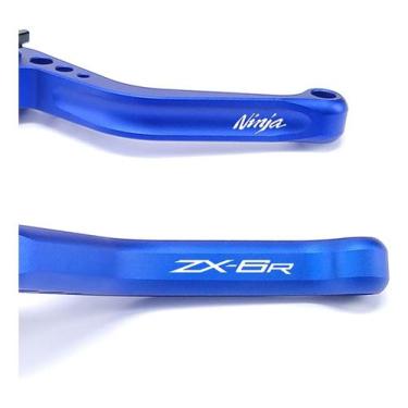 Imagem de Manete Esportivo Moto Kawasaki Ninja Zx6r Laser Zx-6r - Special Levers