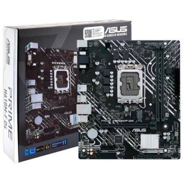 Imagem de Placamãe Asus Prime H610M-F D4 Intel Lga 1700 Matx Ddr4 64Gb