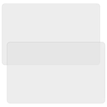 Imagem de Pacote com 2 tapetes de silicone, protetor de bancada de cozinha, jogo americano de 39,9 x 30 cm, protetor de mesa antiaderente antiderrapante resistente ao calor, folhas de silicone premium para