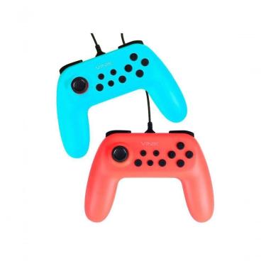 Imagem de Kit Com 2 Controles Usb Switch-nintendo Switch - Vinik Ns Color