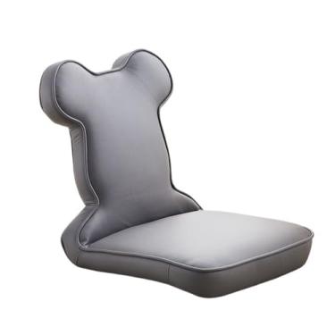 Imagem de Cadeira de chão portátil, cadeira de chão moderna, cadeira de sofá preguiçosa, cadeira de tatame sem pernas com suporte para as costas, cadeira de encosto preguiçoso para janela de sacada, assento de