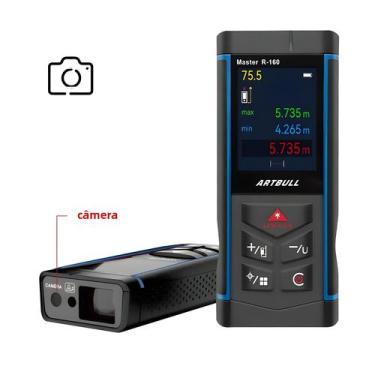 Imagem de Telêmetro a Laser De 160m Com Tela Colorida E Câmera, Medidor De Distâ