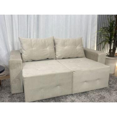 Imagem de Sofá Retrátil 1,80 m Bege 607 Esther