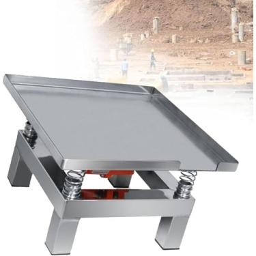 Imagem de 35 * 35/50 * 50 Cm Mini Mesa De Vibração De Concreto De Aço Inoxidável, 3000r - 3600 Rpm Agitador De Concreto, Pequena Ferramenta De Plataforma De Vibração De Bloco De, 220v, 35 * 35cm