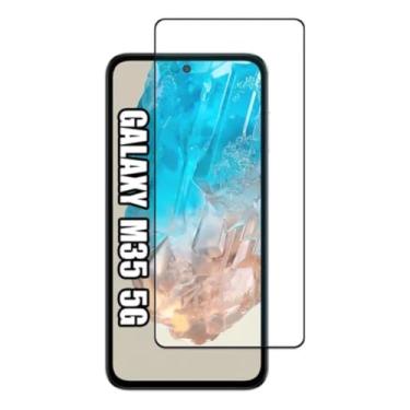 Imagem de [GL CASES] Película Samsung Galaxy M35 Vidro Temperado Anti Risco 3D 9H Proteção Pelicula Samsung Galaxy M35 Com Cobertura Total Da Tela + Kit Limpeza Para Aplicação Livre De Bolhas