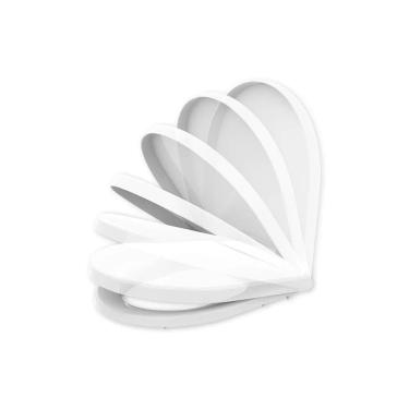 Imagem de Assento Sanitário Nexo Pp Branco Tupan Soft Close Vaso Roca