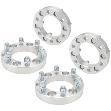 Imagem de Haruma Espaçadores de roda de 3 cm 108 mm Furo do cubo 15 x 14 cm Adaptadores de roda M12 x 1,5 pinos 6 Lug Speacer para Toyota 4Runner/ FJ Cruiser/Land Cruiser/Tacoma Acessórios Espaçador de roda Kit