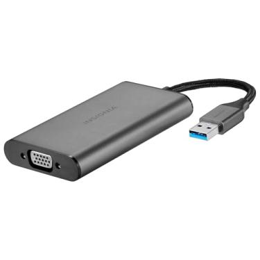 Imagem de INSIGNIA Adaptador USB 3.0 para 2K Ultra HD VGA para monitores VGA, projetores, console de jogos