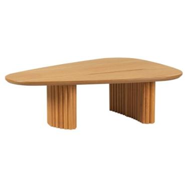Imagem de Mesa de Centro Baixa de Madeira Harmonia – Design Moderno, Ideal para Sala de Estar – Meu Móvel de Madeira
