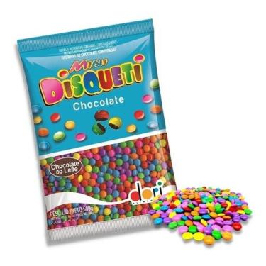 Imagem de Confete Mini Disqueti Colorido 500g - Dori