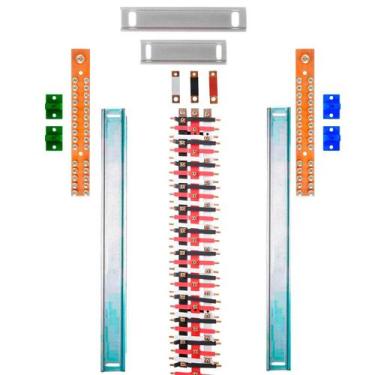 Imagem de Kit Barramento Trifásico 225A para 70 Circuitos com Termo Retrátil - Z