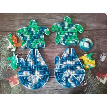 Imagem de Conjunto de brinquedos sensoriais Miyolo Bubbles Fidget Pop para prese