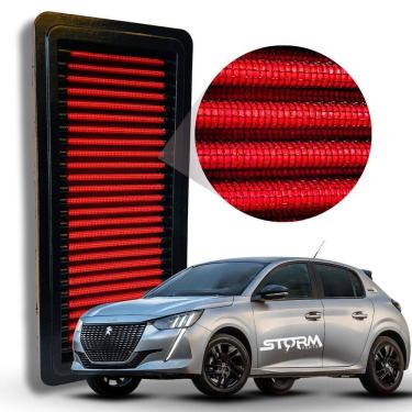 Imagem de Filtro Ar Esportivo Peugeot 208 Motor 1.0 Turbo 2023 A 2025