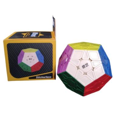 Imagem de Rubik Dodecahedron Qiyi Cube Solid Colors, sem adesivos
