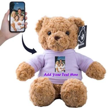 Imagem de Brinquedo de pelúcia de urso de pelúcia personalizado 33 cm - Marca Pr