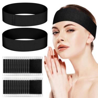 Imagem de Bandanas faciais descartáveis de spa Noverlife 100 unidades