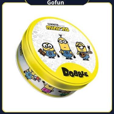 Imagem de Jogo de cartas Minions Dobble para maiores de 6 anos, 2 a 8 jogadores,