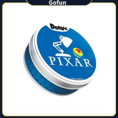 Imagem de Jogo de cartas Dobble Pixar Quick Reaction 4+ para crianças de 2 a 8 j