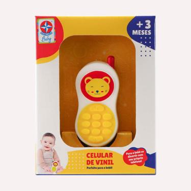 Imagem de Celular De Vinil Bebe - Brinquedos Estrela