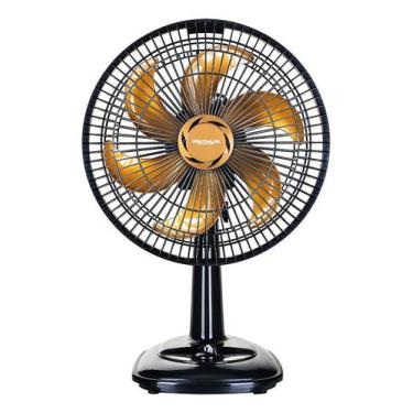 Imagem de Ventilador De Mesa 30cm Turbo Preto/bronze Ventimais, 110V