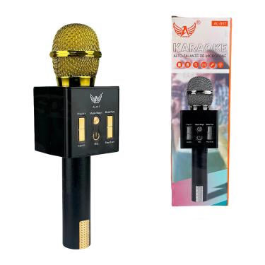 Imagem de Microfone Bluetooth Karaokê Modificador de Voz Cores Variadas AL-917 Altomex