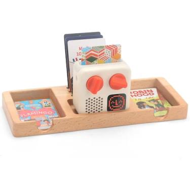 Imagem de Suporte de cartão RZYLKA para YOTO Mini Player com 5 slots de cartas
