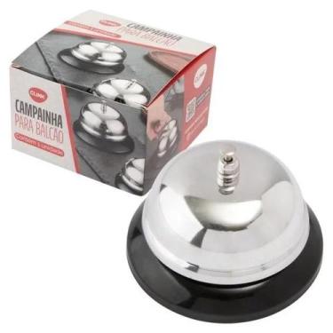 Imagem de Campainha Balcão Sino Sineta Recepção Restaurante Garçom Hotel Padaria