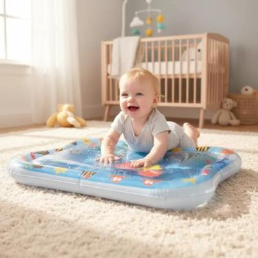 Imagem de Tapete Atividades Bebê Interativo Aquático Inflável Grande