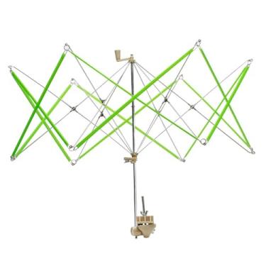 Imagem de Baoblaze Suporte para enrolador de fios Umbrella Swift, suprimentos versáteis, suporte para tricô simples de usar, ferramenta de tricô para mesa doméstica