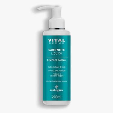 Imagem de Sabonete Liquido Facial Dermo Vital 200ml Mahogany