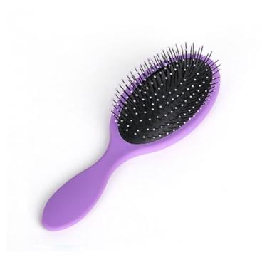 Imagem de Escova de cabelo, cerdas IntelliFlex ultramacias, cerdas desembaraçadoras deslizam através dos emaranhados (cabelos molhados e secos), mulheres e homens (roxo clássico)
