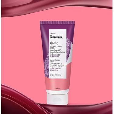 Imagem de Todo dia Sabonete Líquido em Gel, Ameixa e Flor de Baunilha, Fórmula Suave, 190g/200ml