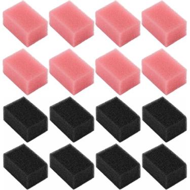 Imagem de Esponjas Stipple Pacote com 16, SFX Ferramenta de Maquiagem de Efeitos Especiais para Textura, Barba, Sardas, Cicatriz de Sangue de Halloween