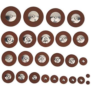 Imagem de HEEPDD Almofadas Sax de Tamanho de 25pcs para Material de Casca de Saxofone Tenor, Textura Delicada, Fácil de Usar, para Material de Campina de Saxofone Tenor, Textura Delicada, Fácil de Usar, para